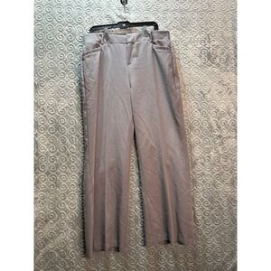Torrid 12R Grey Wide Leg Dress Pants Polyester Blend Womens‎